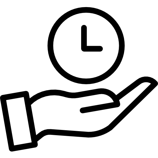 Icon Zeitersparnis