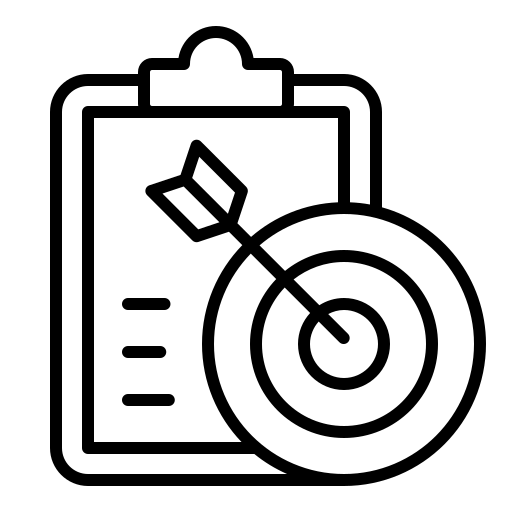 Icon Ziel-Plan